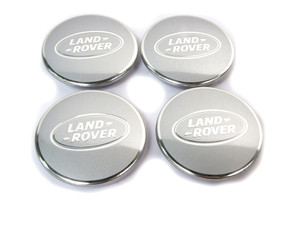 Genuine Wheel Center Caps, Satin Silver / Bright Aluminium With Land Rover Logo, Set Of 4 , For Land Rover Discovery Series II, LR3, Freelander, Range Rover P38 And Range Rover Full Size L322 (LR094546G) Genuine Wheel Center Caps, Satin Silver / Bright Aluminium With Land Rover Logo, Set Of 4 , For Land Rover Discovery Series II, LR3, Freelander, Range Rover P38 And Range Rover Full Size L322 (LR094546G)