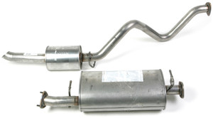 Genuine Cat-Back Exhaust System, For Land Rover Discovery II, 1999 - 2003