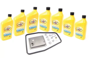 Transmission Service Kit For Land Rover Discovery Series 2, Includes Transmission Filter With Gasket, Dex/Merc Dexron III Transmission Fluid, Fill Plugs And Hardware
