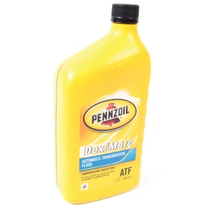 Pennzoil Dex/Merc Dexron III / Mercon III ATF, 1 Quart, Automatic Transmission Fluid / Transfer Case Fluid / Power Steering Fluid