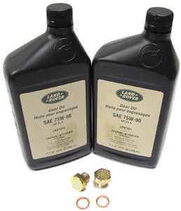 Transfer Case Maintenance Kit For Discovery Series 2, Includes Two Quarts Replacement Oil, Replacement Drain Plugs And Replacement Drain Plug Washers (TRANSFER600SKB) Transfer Case Maintenance Kit For Discovery Series 2, Includes Two Quarts Replacement Oil, Replacement Drain Plugs And Replacement Drain Plug Washers (TRANSFER600SKB)