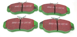 EBC Greenstuff Performance Front Brake Pads SFP500150 For Land Rover Discovery Series II And Range Rover P38 (4.0 And 4.6)