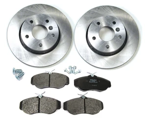 Front Brake Rebuilding Kit For Range Rover P38, Includes Brake Rotors, Pads And Brake Locator Screws