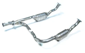 Catalytic Converter WCD105730, Split Y-Pipe For Range Rover P38, 1999 - 2002