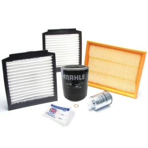 Filter Maintenance Kit, Includes Oil, Air, Fuel, And Pollen Cabin Filters, Plus Reminder Sticker, For Range Rover P38, 1997 - 1999 GEMS Vehicles (See Fitment Notes)
