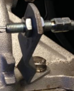 TWS four barrel throttle cable mounting kit - Edlebrock, throttle linkage TWS four barrel throttle cable mounting kit - Edlebrock, throttle linkage