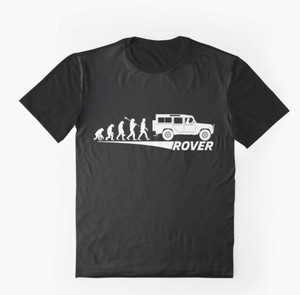 Land Rover Evolution of Mankind T-Shirt Land Rover Evolution of Mankind T-Shirt