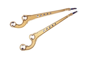 Terrafirma Caster Corrected Front Radius Arms, Pair, For Land Rover Discovery I, Defender 90, And Range Rover Classic (See Fitment Years) Terrafirma Caster Corrected Front Radius Arms, Pair, For Land Rover Discovery I, Defender 90, And Range Rover Classic (See Fitment Years)