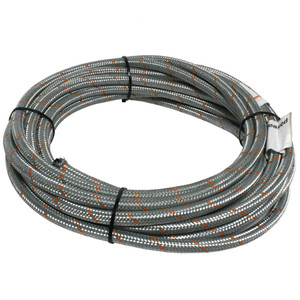 Orange Fleck Braided Fuel Hose Orange Fleck Braided Fuel Hose