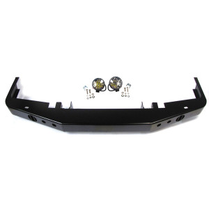 DA5683LED, Heavy Duty Front Steel Bumper, Black, Includes LED Lights Without Winch Mount, For Land Rover Discovery Series II DA5683LED, Heavy Duty Front Steel Bumper, Black, Includes LED Lights Without Winch Mount, For Land Rover Discovery Series II