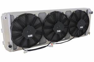 1988-2004 Lotus Esprit Aluminum Radiator w/ Fans ,1-99050-103LP 1988-2004 Lotus Esprit Aluminum Radiator w/ Fans ,1-99050-103LP