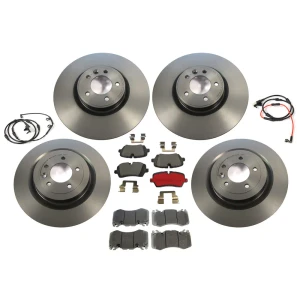 Brake Rebuild Kit, Front And Rear, Brembo Prime Line, Includes Brembo Rotors, Brembo Pads, And Brake Wear Sensors, For Range Rover Full Size L405 And Range Rover Sport Supercharged (See Fitment Years)