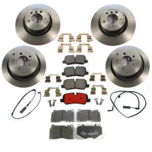 Brake Rebuild Kit, Front And Rear, By Brembo Prime Line, Includes Brembo Pads, Brembo Pads, And Brake Wear Sensors, For Range Rover Full Size Supercharged L322 2006 - 2009 ,8544BREM Brake Rebuild Kit, Front And Rear, By Brembo Prime Line, Includes Brembo Pads, Brembo Pads, And Brake Wear Sensors, For Range Rover Full Size Supercharged L322 2006 - 2009 ,8544BREM
