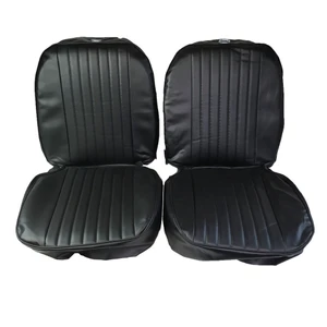 Seat Cover Kit Major MGB 70 to 80 Black w/Red Piping