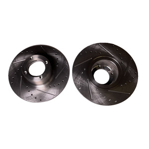 Brake Disc Set Drill and Slotted Mini 84 On 8.4 Inches
