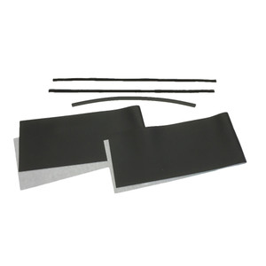 Door Capping Covering Set Black Complete MGB 70 to 76