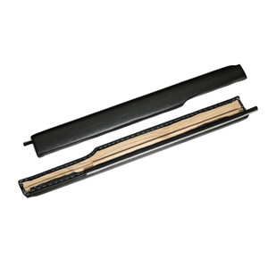Door Capping Set Black Complete MGB 77 to 80