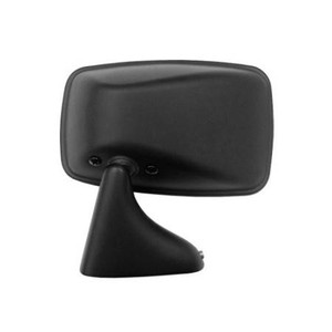 Mirror Left Flat Glass Black MGB 1974 to 1980