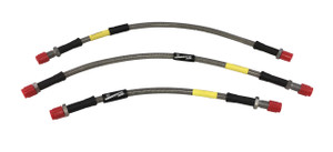 Brake Hose Set HD Braided Stainless MGB by Goodridge