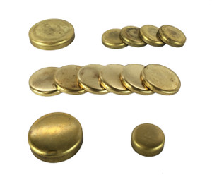 Core Plug Set BRASS TR250 to TR6, GT6