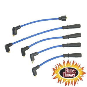 Ignition Wire Set 8mm Blue Triumph TR3 to TR4A