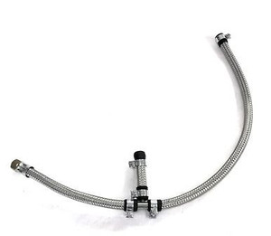 Carburetor Fuel Line Kit Braided MGB 1963 to 1970