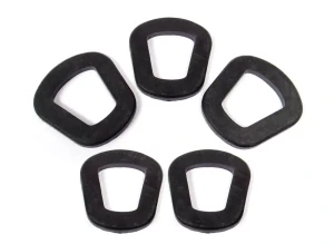 NATO Jerry Can Gaskets, Pack Of 5, Replacement Cap Seals For NATO 10 Liter And 20 Liter Cans, European NATO Military Spec