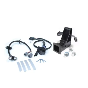 Towing Trailer Hitch Receiver, 2-Inch, Class III, Permanent Bolt-On With Trailer Wiring Kit For Land Rover LR3, 2005 - 2009