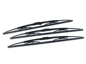 Front And Rear Wiper Blade Kit, Set Of 3 Wipers PRC9841, 18-Inch, For Range Rover Classic, 1990 - 1995