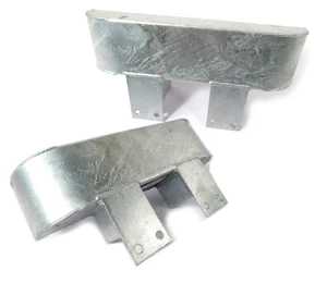Bumper Over Rider Kit, Pair, For Land Rover Series 2, 2A, And 3, 1958 - 1974