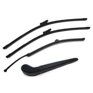 Genuine Wiper Blade Kit, Front And Rear Flexblade 4-Piece Set With Rear Wiper Arm For Land Rover Defender 90, 110, And 130 New Generation L663 (See Fitment Years)