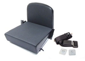 Trakker Rear Jump Seat By Exmoor Trim, Twill Vinyl, For Land Rover Defender And Series 2, 2A And 3
