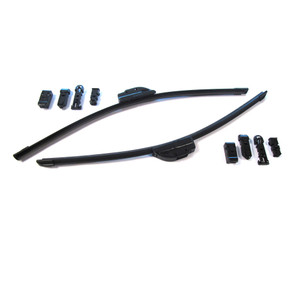 Front Winter Flexblade Wiper Blade Kit, Pair of DKC100830 Left And Right Blades, 22-Inch Snow Driver By BOSCH For Range Rover P38, 1995 - 2002