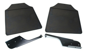 Rear Mud Flap Kit, BTR277, For Defender 110