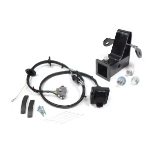 Trailer Wiring And Towing Kit, 2-Inch Class 3 Bolt-On Trailer Hitch And Wiring Harness With Flat-4 And 7-Way Connectors For Land Rover LR4