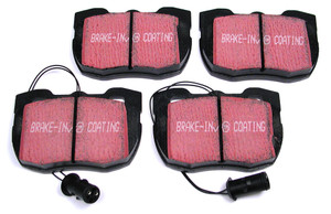 EBC Ultimax Front Brake Pads For Range Rover Classic 1990-1995