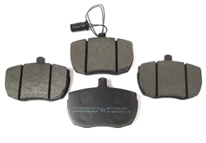 Front Brake Pads SFP500220 By Eurospare For Range Rover Classic, 1987 - 1989, Without ABS