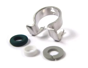 Genuine Fuel Injector Repair Kit LR037089, Includes O-Ring, Teflon Seal And Retainer For One Injector, 8 Required Per Vehicle, For Land Rover LR4, Range Rover Sport, And Range Rover Full Size (See Fitment Years)
