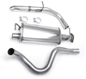 MagnaFlow Performance Stainless Steel Exhaust System, Cat-Back, Single-Exit / Single-Tip, For Range Rover Classic SWB And LWB, 1990 - 1995
