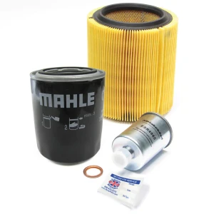 Filter Kit, Includes Oil, Air, And Fuel Filters, Plus Reminder Sticker, For Land Rover Defender 90 And Range Rover Classic (See Fitment Years)