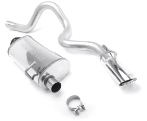 MagnaFlow Performance Stainless Steel Exhaust System, Cat-Back, Single-Exit / Single-Tip For Land Rover Defender 90 North American Spec
