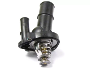 Genuine Engine Thermostat With Housing And Gasket LR027158 For 2.0L Turbo On Land Rover LR2, Discovery Sport, And Range Rover Evoque (See Fitment Years)