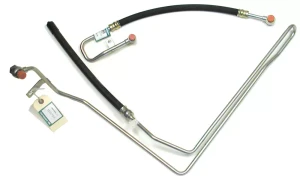 Power Steering Hose Kit, High Pressure And Low Pressure Hoses, For Range Rover P38 BOSCH Engine Vehicles, 1999 - 2002