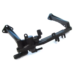 Water Tube With Sensor LR122710, Engine Coolant Outlet Flange, Heater Manifold To Chassis Crossmember, For Land Rover LR4, Range Rover Sport Supercharged, And Range Rover Full Size L405 (See Fitment Years)