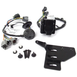 Genuine Trailer Wiring Kit For Land Rover LR4 V6 3.0L, 2014 - 2016, VPLAT0137, Includes Flat-4 And 7-Way Connectors
