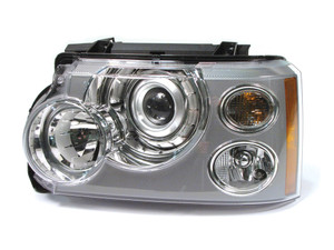 Genuine Headlight Assembly XBC501292LPO, Halogen, Left Hand, For Range Rover Full Size L322, 2006 - 2009