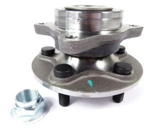 Hub Bearing Assembly LR076692, Front Left Or Right Hand, For Land Rover LR3, LR4 And Range Rover Sport, Includes Front Hub Axle Retainer Nut (See Fitment Years)