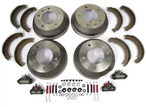 Brake Rebuilding Kit, Front And Rear, For Land Rover Series II And IIA, Suffix 'G', 88-Inch Vehicles Only, Includes Wheel Cylinders, Brake Shoes, And Hardware