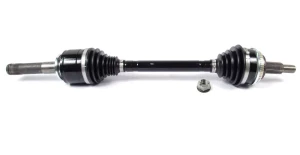Rear Left Hand Axle Shaft With Nut, Original Equipment LR072065, Without Electronic Differential, For Land Rover LR3, LR4, And Range Rover Sport (See Fitment Years)