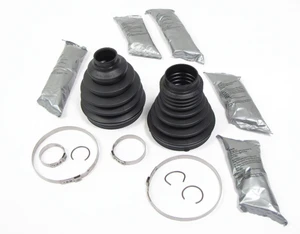 CV Boot Kit TDR000120, Front Axle, Includes 2 Boots For One Side, Grease, And Clamps, For Range Rover Full Size L322, 2003 - 2009